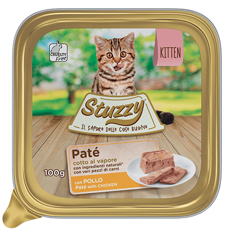 Stuzzy Kitten Pate Chicken / Консервы Штуззи для Котят Паштет с Курицей (цена за упаковку)