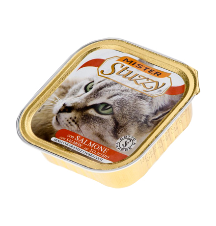 Stuzzy Mister Stuzzy / Консервы Штуззи для кошек Лосось (цена за упаковку)