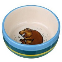 

Trixie / Миска Трикси для морской свинки Керамическая Разноцветно-кремовая, Trixie