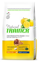 

Trainer Natural Small & Toy Adult / Сухой корм Трейнер для взрослых собак Мелких и Миниатюрных пород Сыровяленая ветчина и Рис, Trainer Natural Small & Toy Adult
