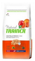 Trainer Natural Medium Adult Chicken & Rice / Сухой корм Трейнер для взрослых собак Средних пород Курица и Рис 