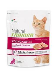 Купить Trainer Natural Young Cat / Трейнер Нейчерал Янг Кэт Сухой корм для Молодых Кошек от 7 до 12 месяцев за 2140.00 ₽