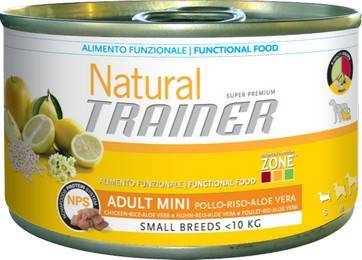 

Trainer Natural Mini Adult Chicken Rice / Трейнер Нейчерал Мини Эдалт Консервы для Собак Мелких пород Курица Рис алоэ вера (цена за упаковку), Trainer Natural Mini Adult Chicken Rice