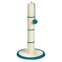 Trixie / Когтеточка-столб для кошек Трикси с Игрушкой на веревочке Сизаль (цвета в ассортименте)