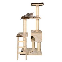 Купить Trixie / Домик для кошек Трикси "Montoro" Бежевый/Коричневый Плюш высота за 15720.00 ₽