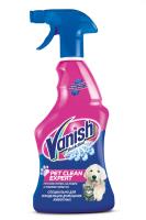 Vanish Oxi Action Pet Clean Expert / Спрей Ваниш против пятен на ковре и обивке мебели 