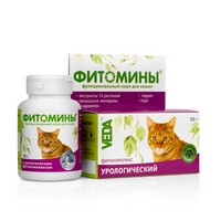 Veda Фитомины / Фитокомплекс Веда для кошек Урологический 