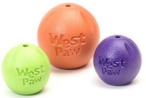 

West Paw Zogoflex Rando / Игрушка Вест По Зогофлекс для собак Мячик D6 см, West Paw Zogoflex Rando