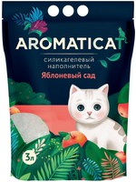 AromatiCat / Наполнитель Ароматикэт для кошачьего туалета Силикагелевый Яблоневый сад