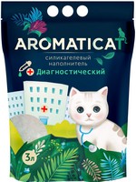 AromatiCat / Наполнитель Ароматикэт для кошачьего туалета Диагностический с гранулами-индикаторами pH Силикагелевый без запаха 
